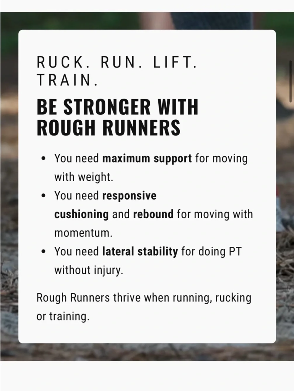 Goruck Rough Runners - Picture 9 of 10